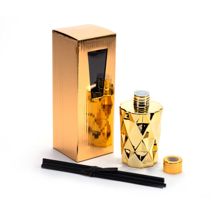 Gold Diamond Reed Diffuser Gift Set