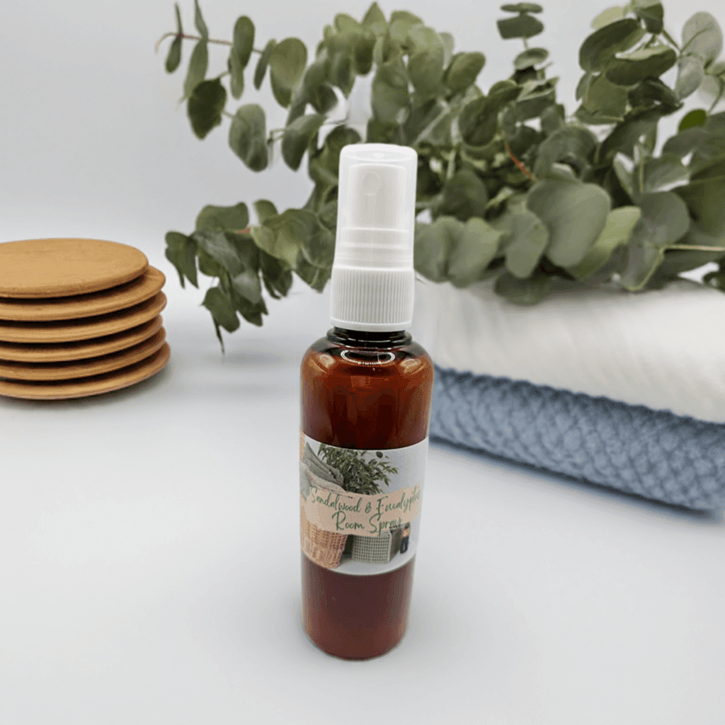 Sandalwood and Eucalyptus Room Spray - Precious Wax Sanctuary