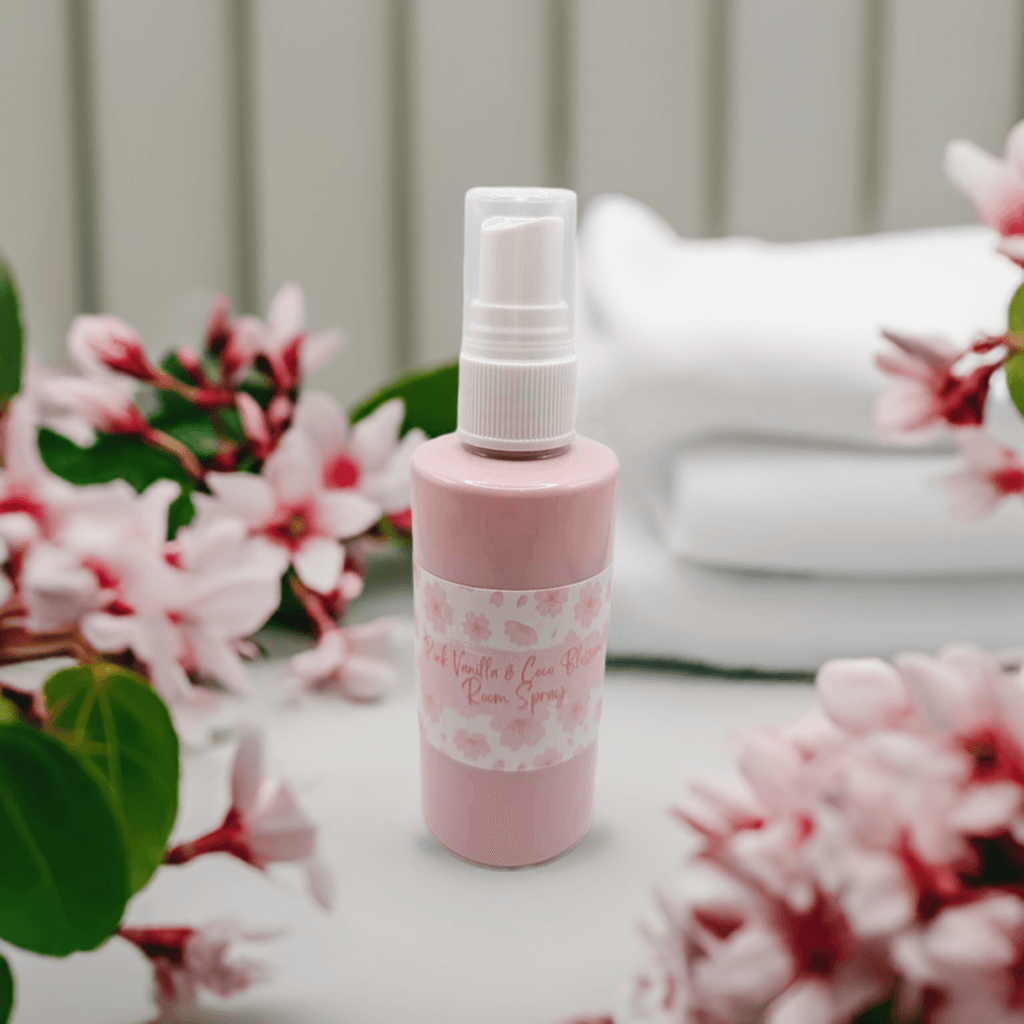 Pink Vanilla and Coco Blossom Room Spray - Precious Wax Sanctuary