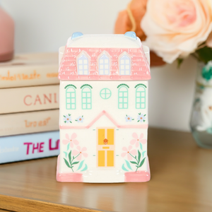 Pastel House Oil Burner and Wax Warmer