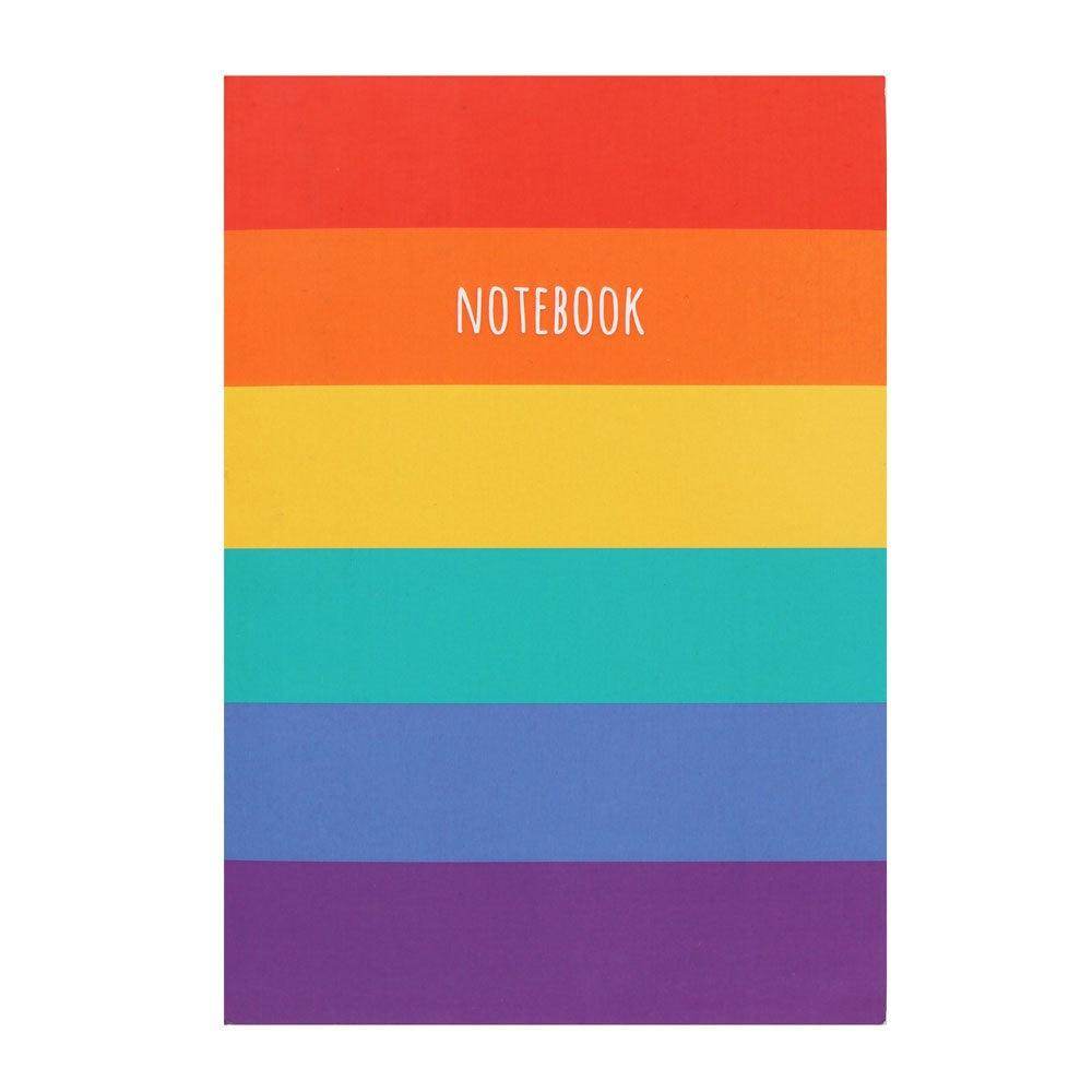 Rainbow A5 Notebook - Precious Wax Sanctuary
