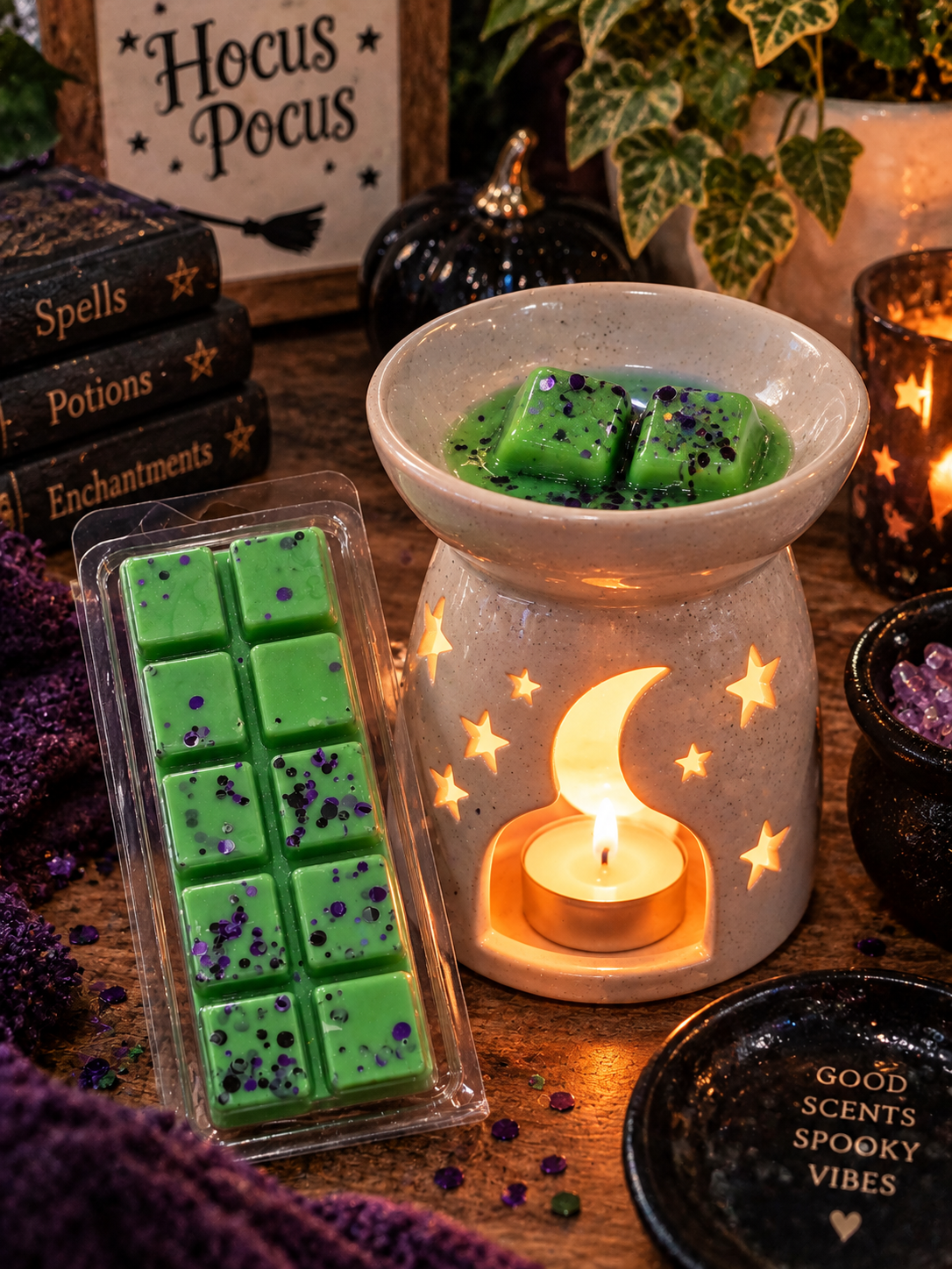 Hocus Pocus Wax Melt Bar | Strong Scented Soy Wax Melts UK