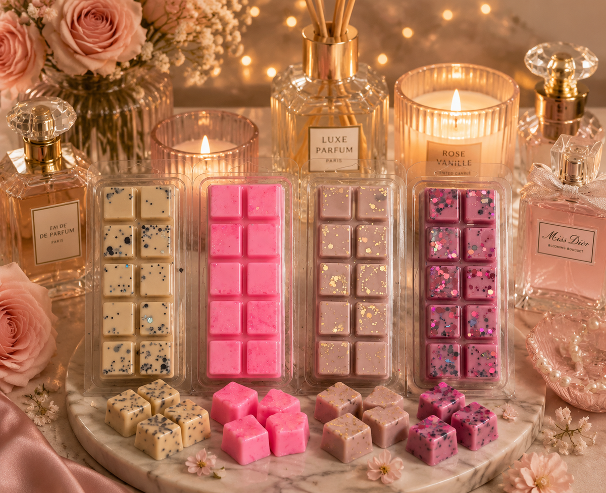 Mystery Perfume Wax Melt Bar Bundle | Strong Scented Soy Wax Melts UK