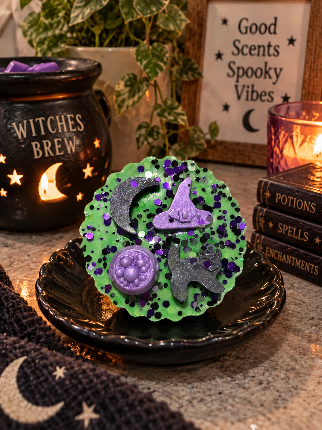 Witches Brew Wax Melt Shape | Strong Scented Soy Wax Melts UK