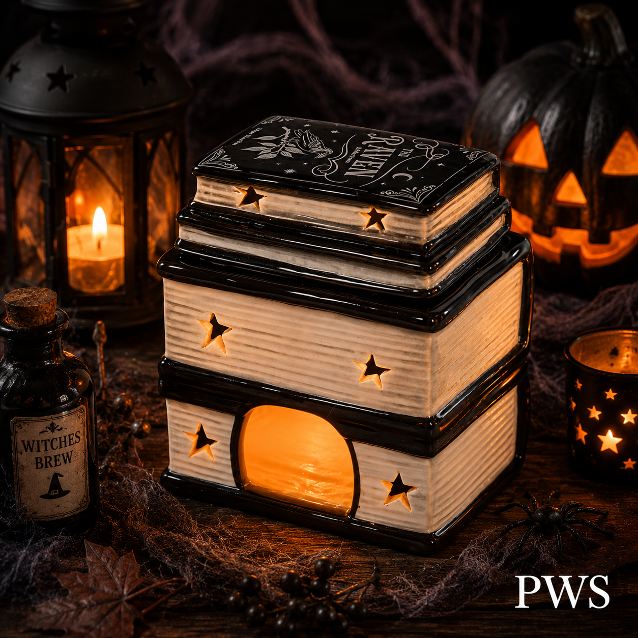 Book of Spells Wax Melt Burner & Oil Burner