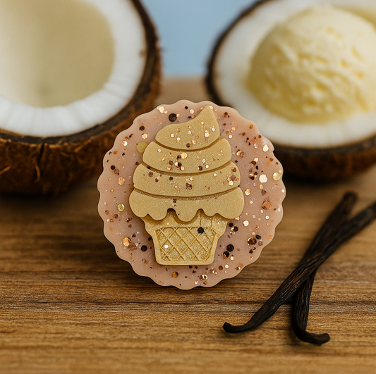 Vanilla Coconut Sorbet Wax Melt Slab