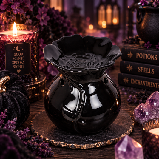 Black Rose Oil Burner