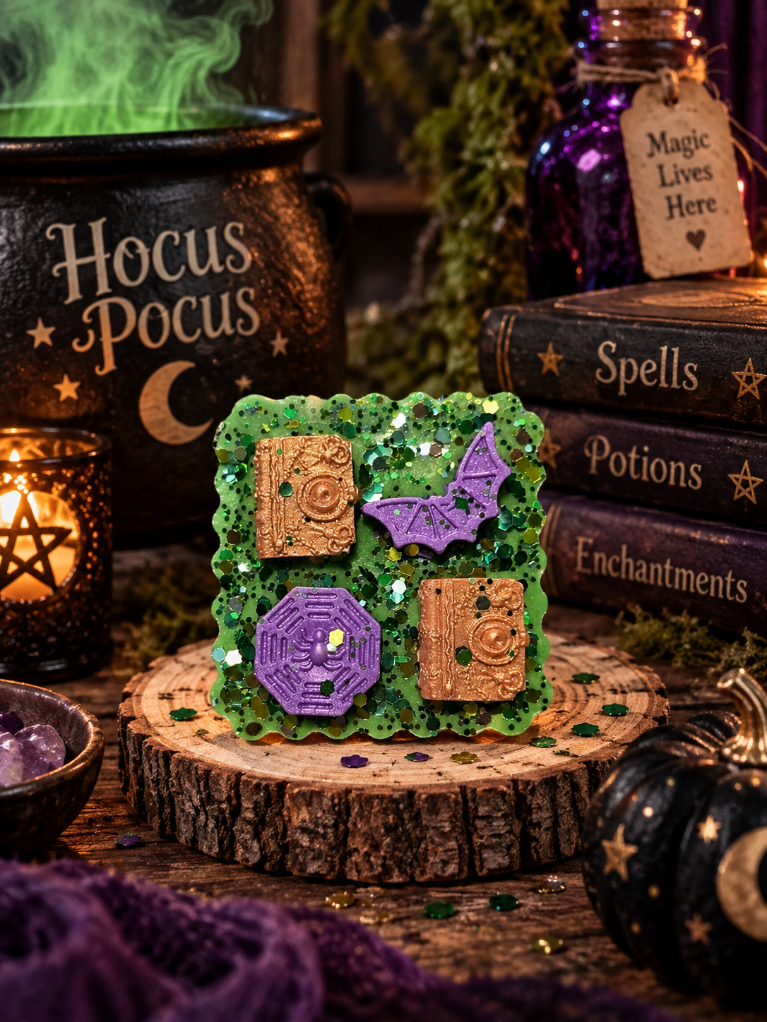 Hocus Pocus Wax Melt Shape | Strong Scented Soy Wax Melts UK
