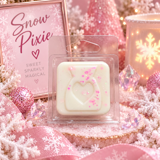 Snow Pixie Wax Melt Sample | Strong Scented Soy Wax Melts UK