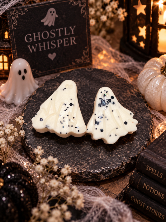 Ghostly Whisper Ghost Wax Melt Shapes| Strong Scented Soy Wax Melts UK