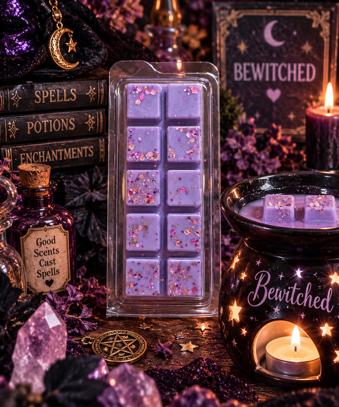 Bewitched Wax Melt Bar | Strong Scented Soy Wax Melts UK