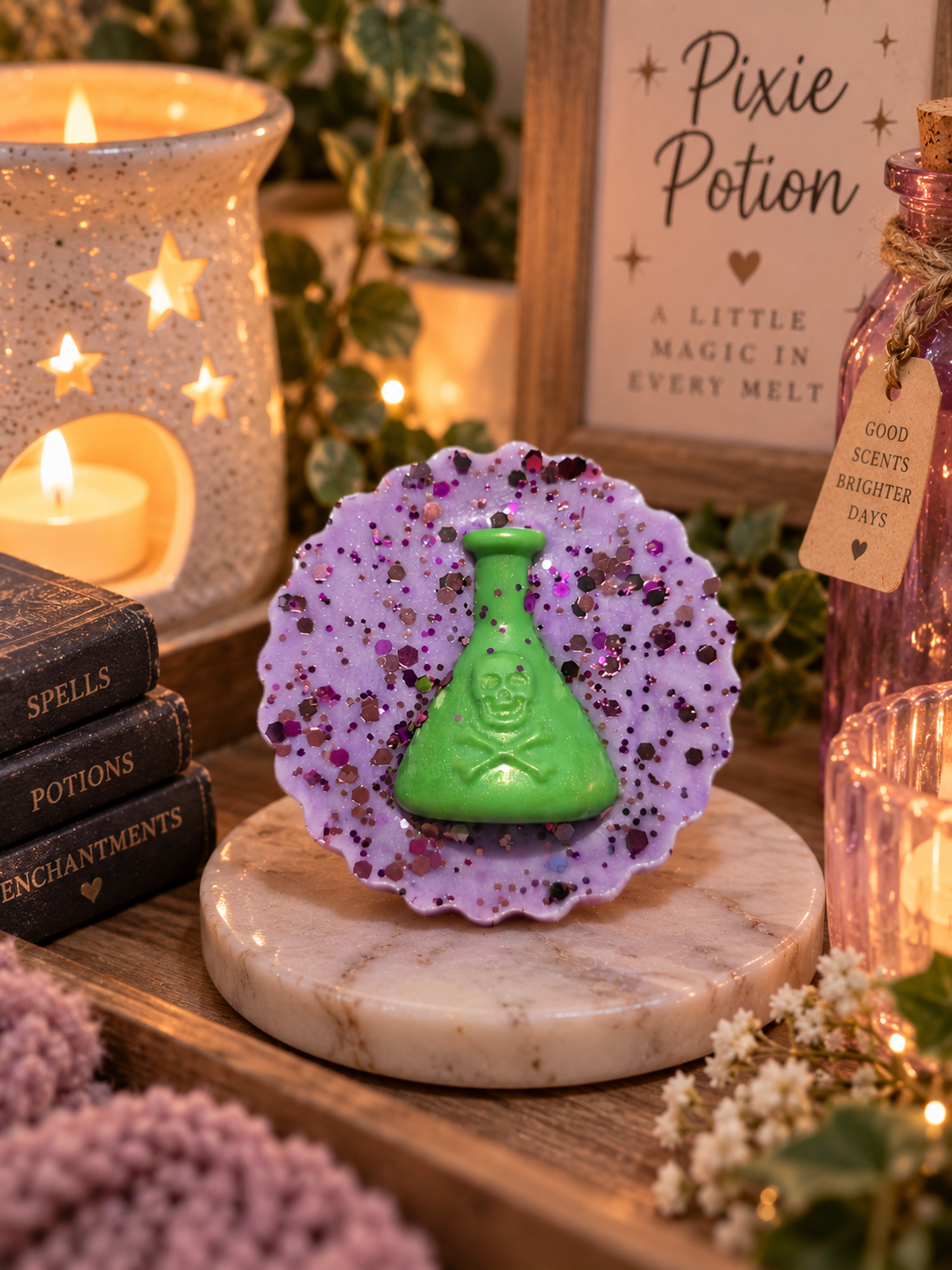 Pixie Potion Wax Melt Shape | Strong Scented Soy Wax Melts UK