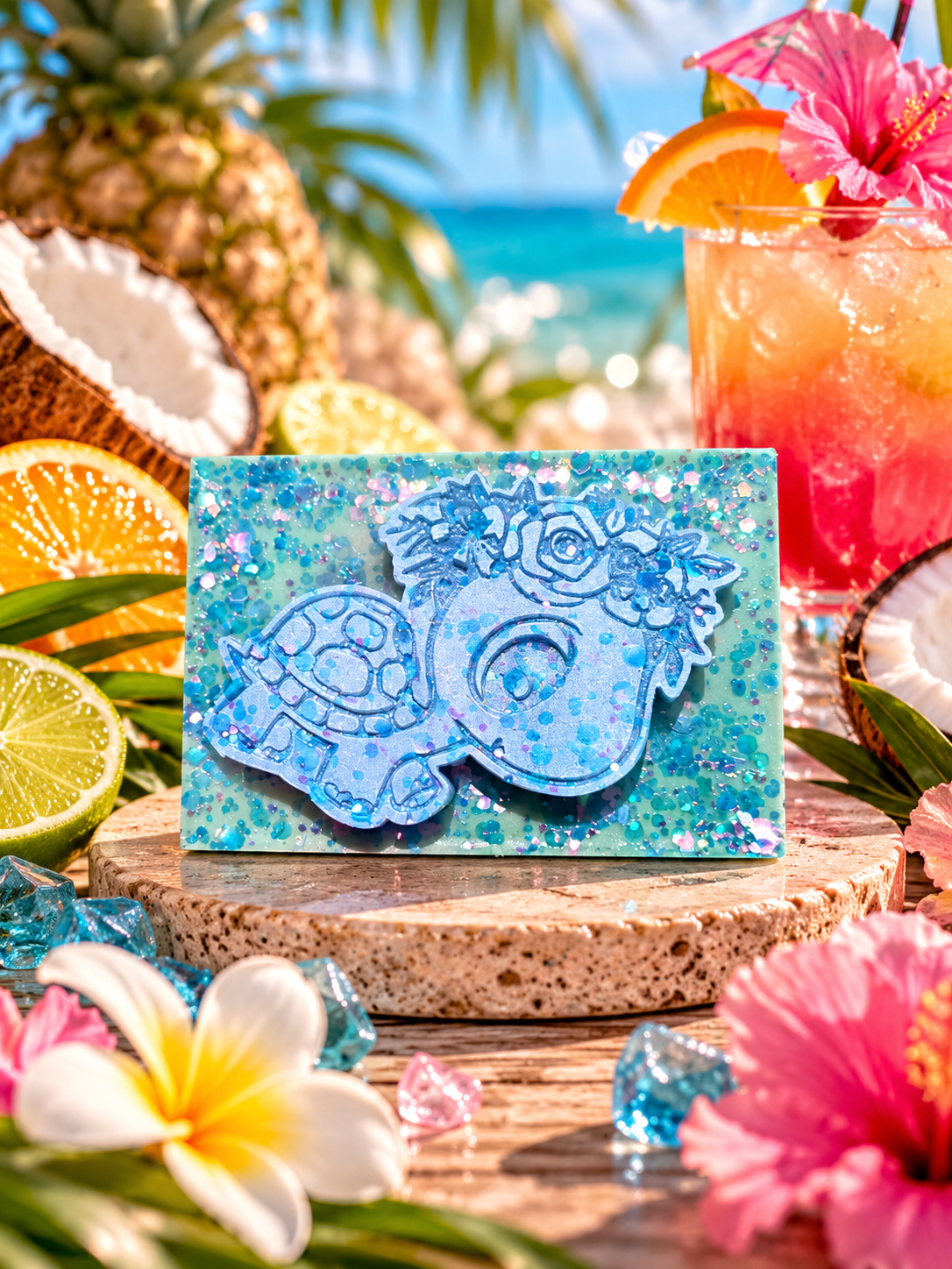 Bahama Breeze Wax Melt Shape | Strong Scented Soy Wax Melts UK