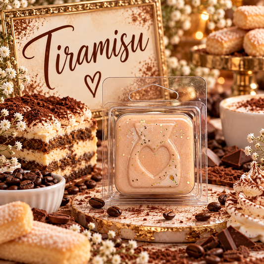 Tiramisu Wax Melt Sample | Strong Scented Soy Wax Melts UK