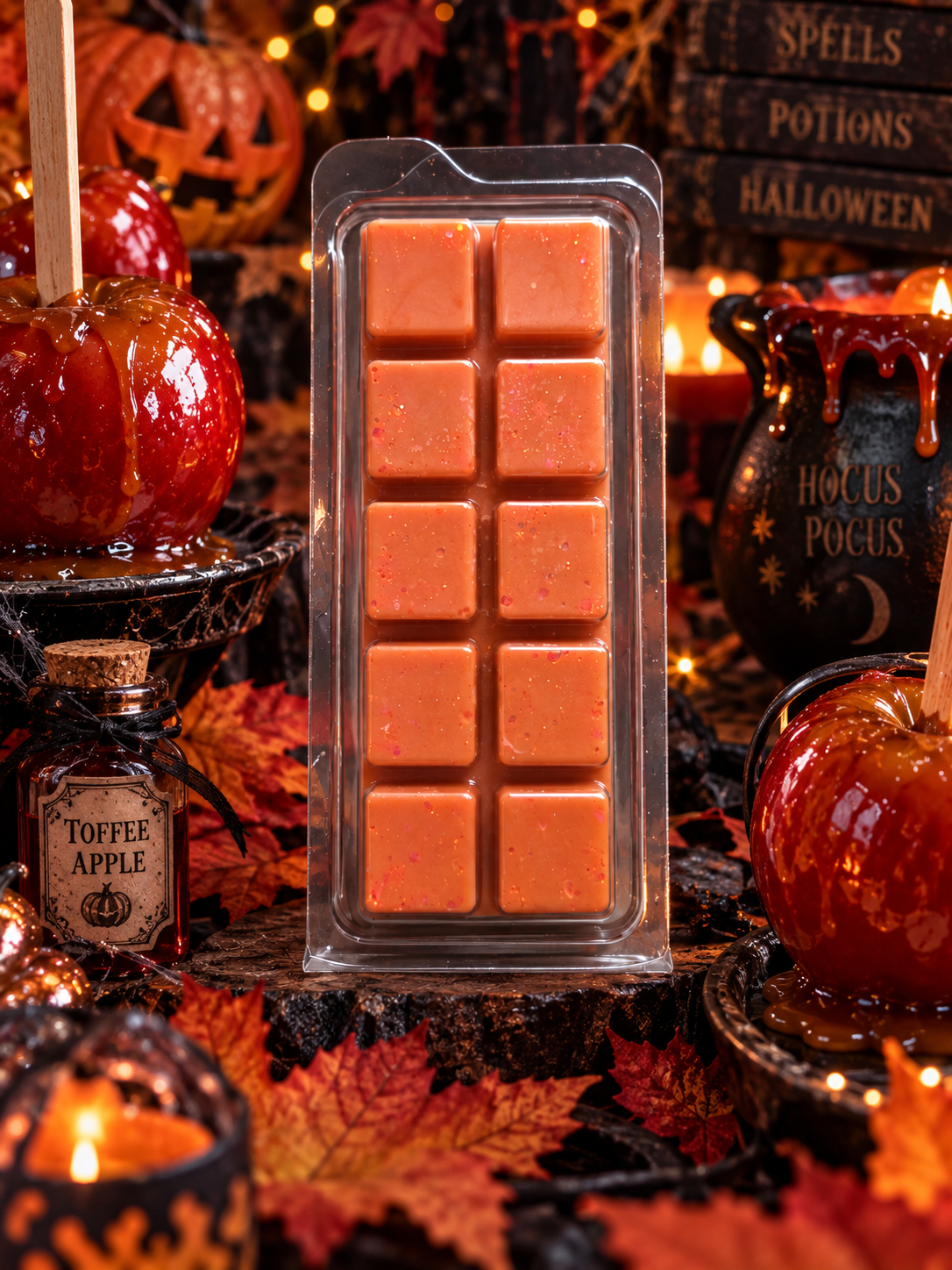 Toffee Apple Wax Melt | Strong Scented Soy Wax Melts UK