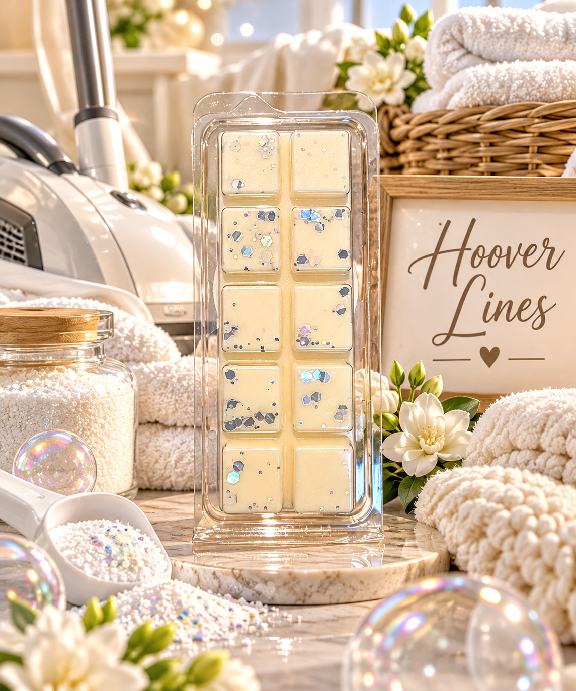 Hoover Lines Wax Melt Bar | Strong Scented Soy Wax Melts UK