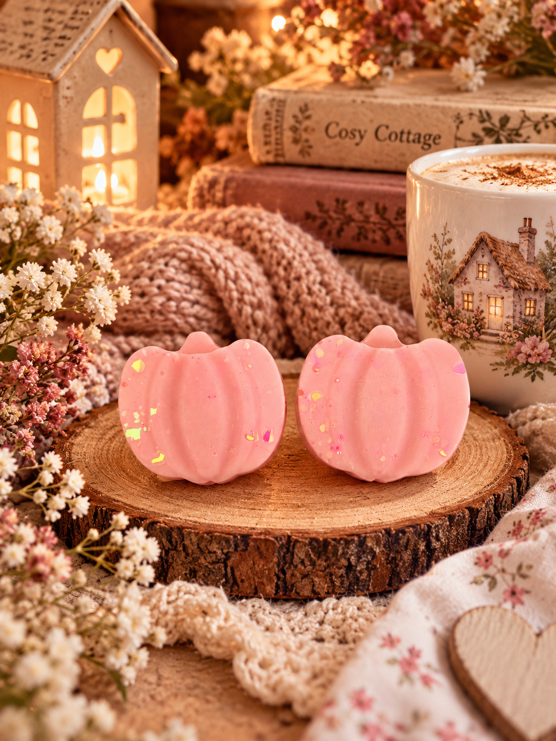Cosy Cottage Wax Melt Shapes – Pack of 2 | Strong Scented Soy Wax Melts UK