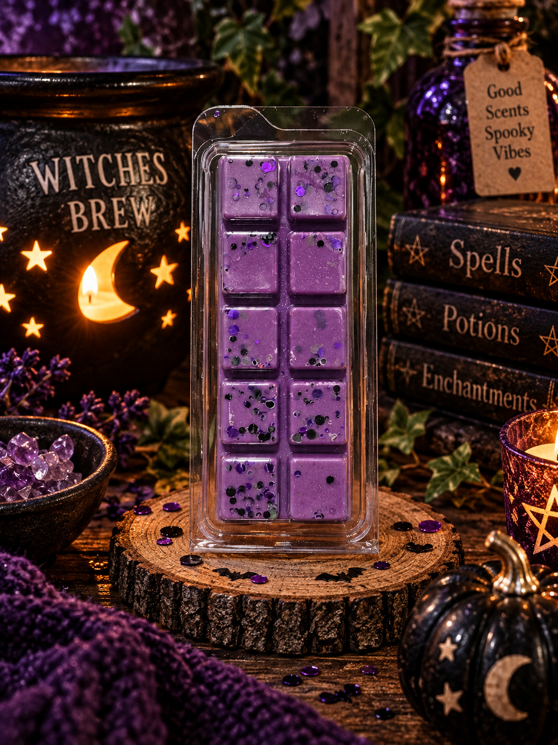 Witches Brew Wax Melt Bar | Strong Scented Soy Wax Melts UK