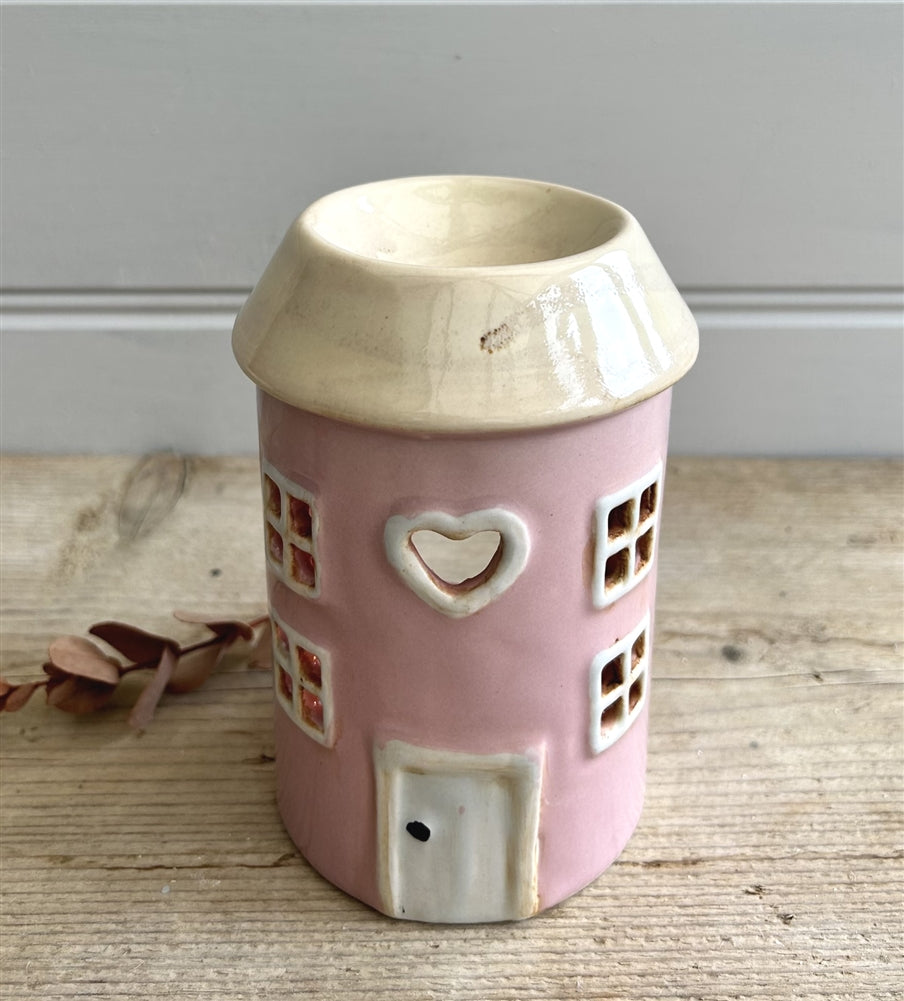 Pink Pottery House Burner