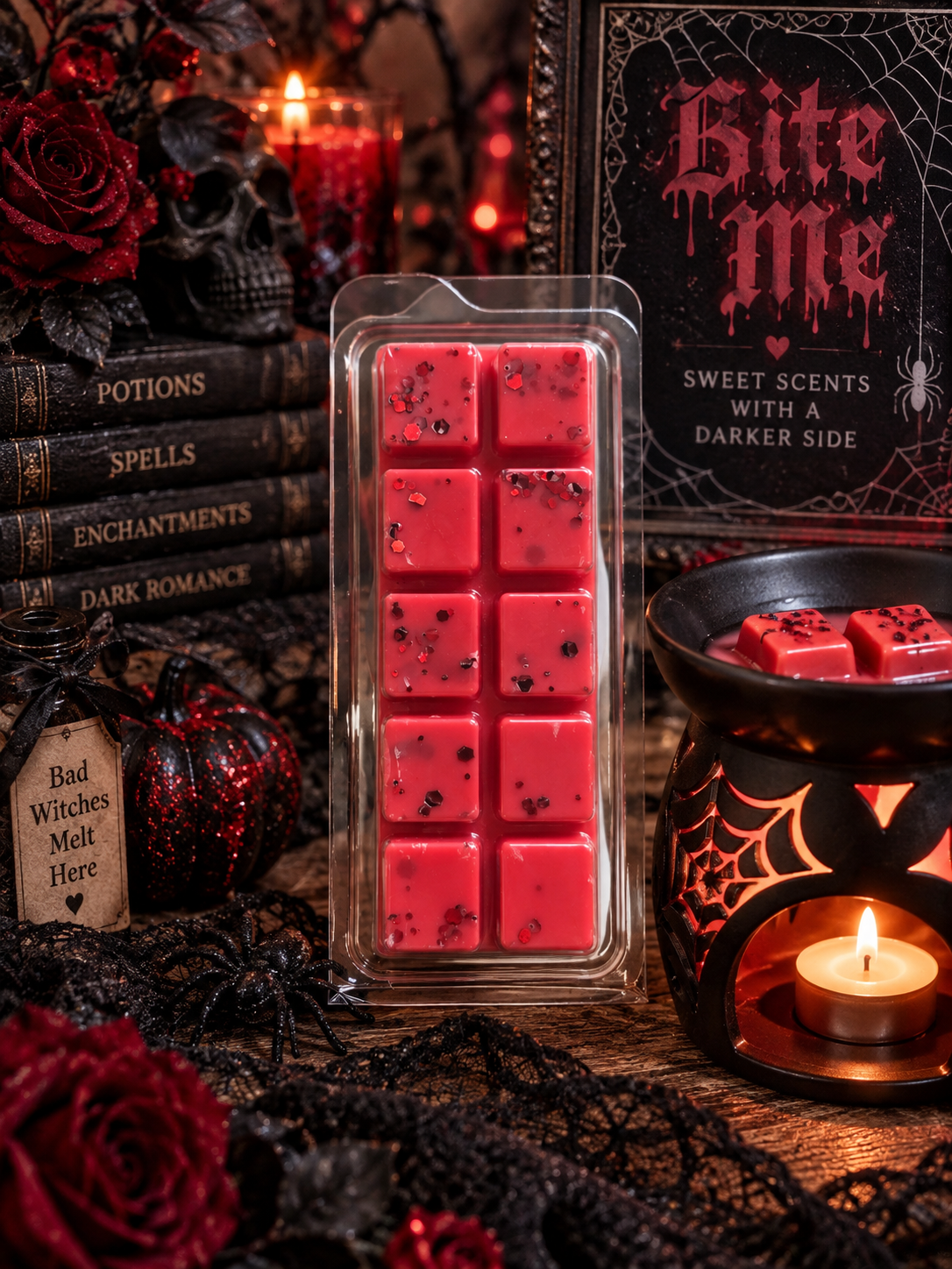 Bite Me Wax Melt Bar | Strong Scented Soy Wax Melts UK