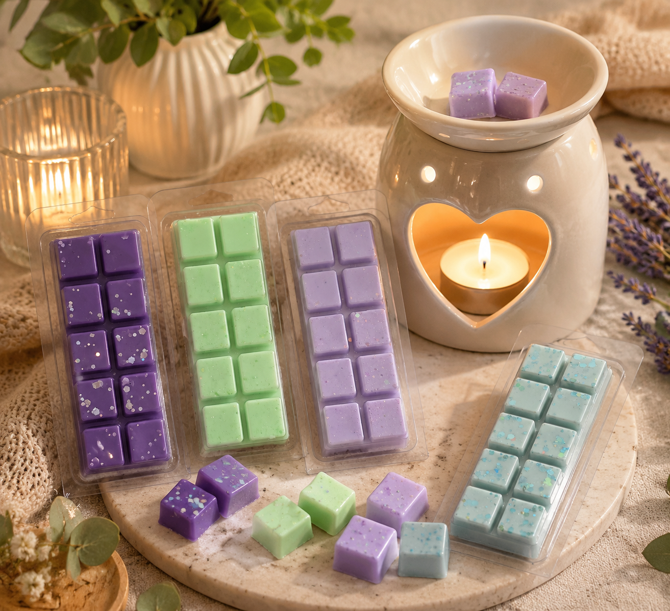 Mystery Relax and Unwind Wax Melt Bar Bundle | Strong Scented Soy Wax Melts UK