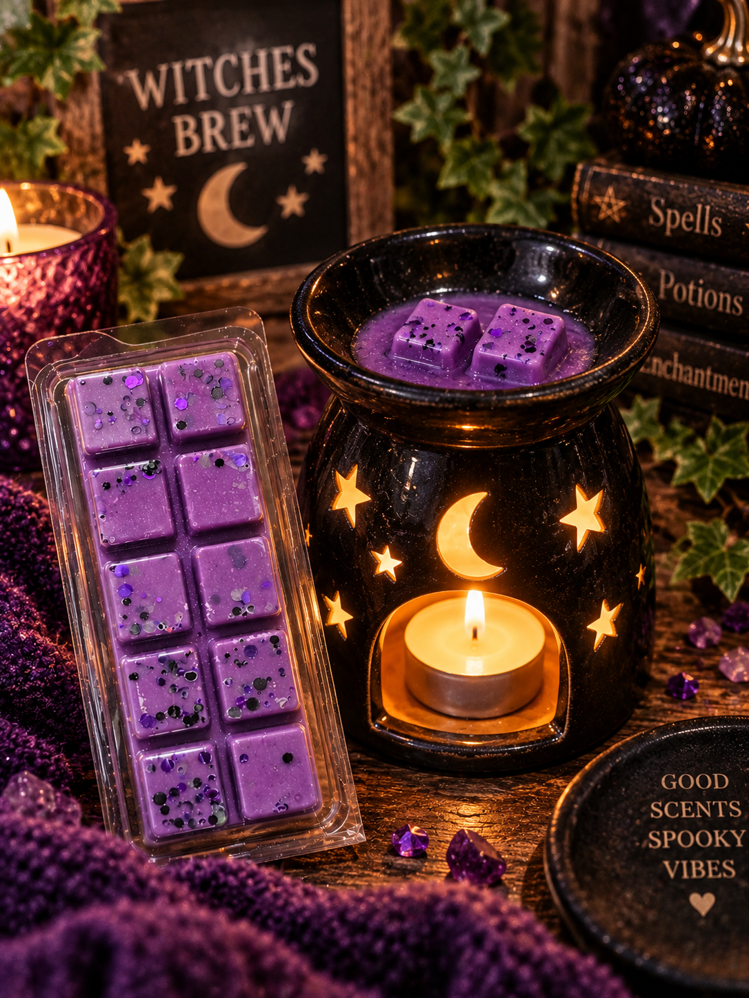Witches Brew Wax Melt Bar | Strong Scented Soy Wax Melts UK