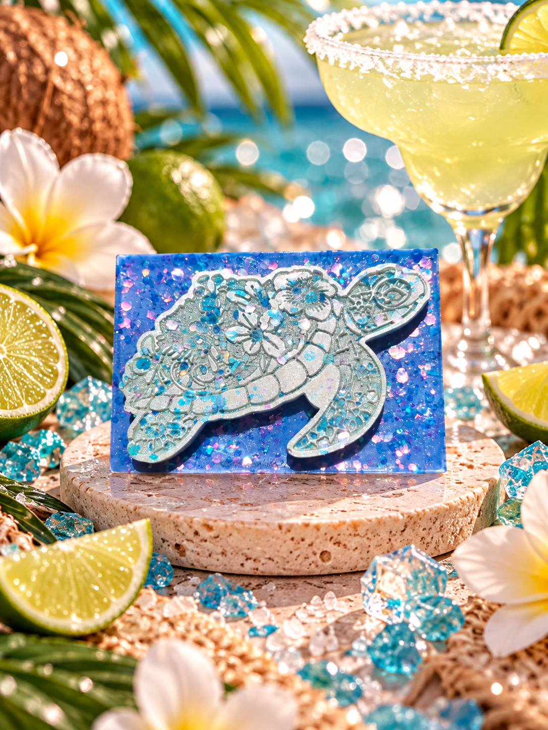 Island Margarita Wax Melt Shape | Strong Scented Soy Wax Melts UK