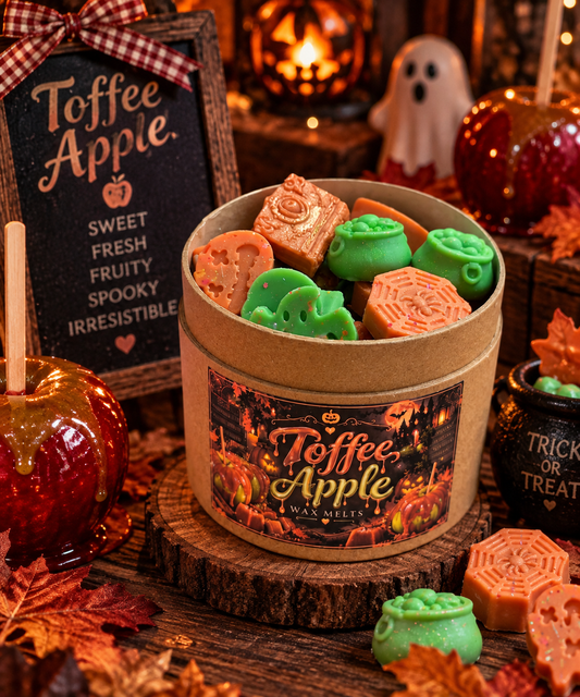Toffee Apple Scoopable Wax Melts | Strong Scented Soy Wax Melts UK