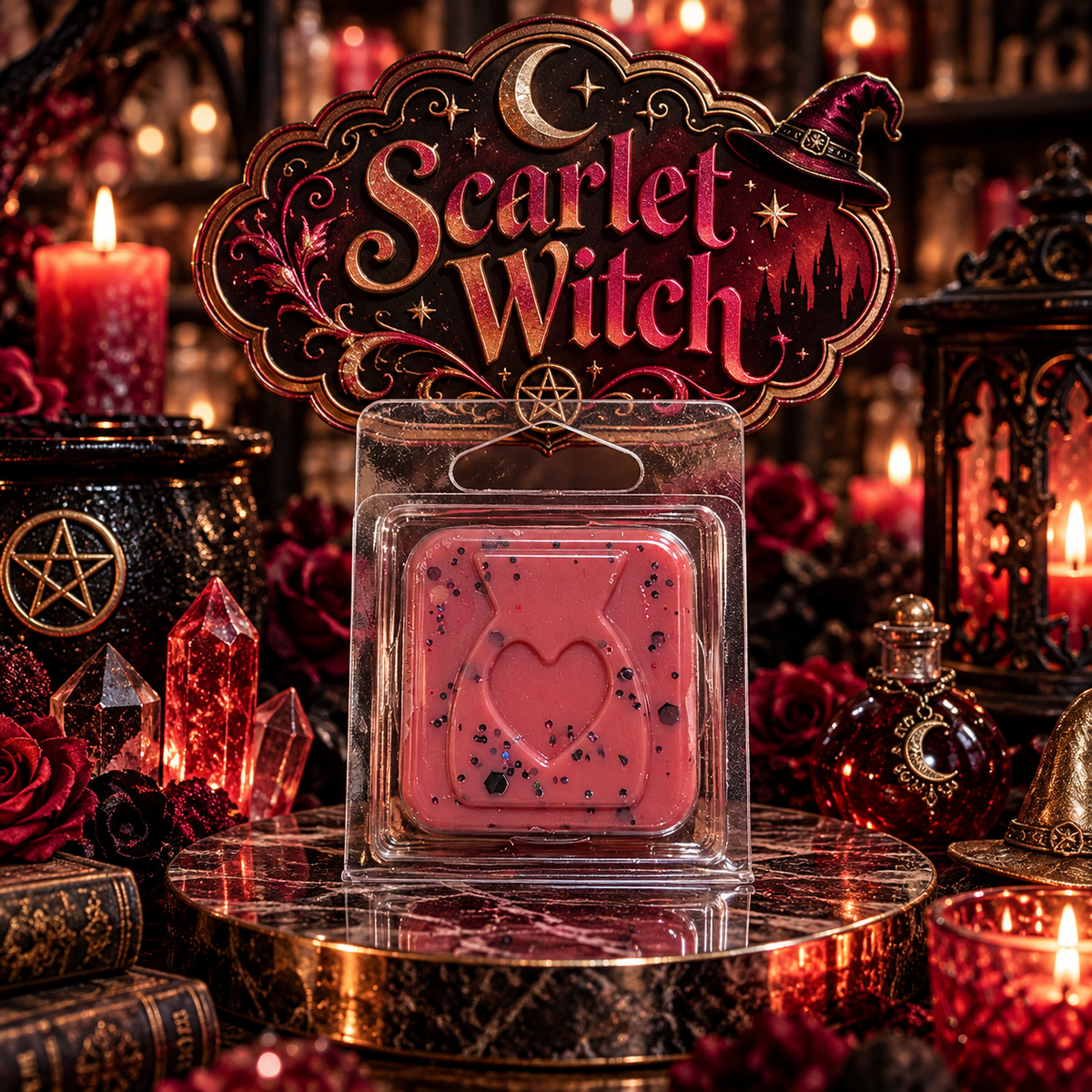 Scarlet Witch Wax Melt Sample | Strong Scented Soy Wax Melts UK