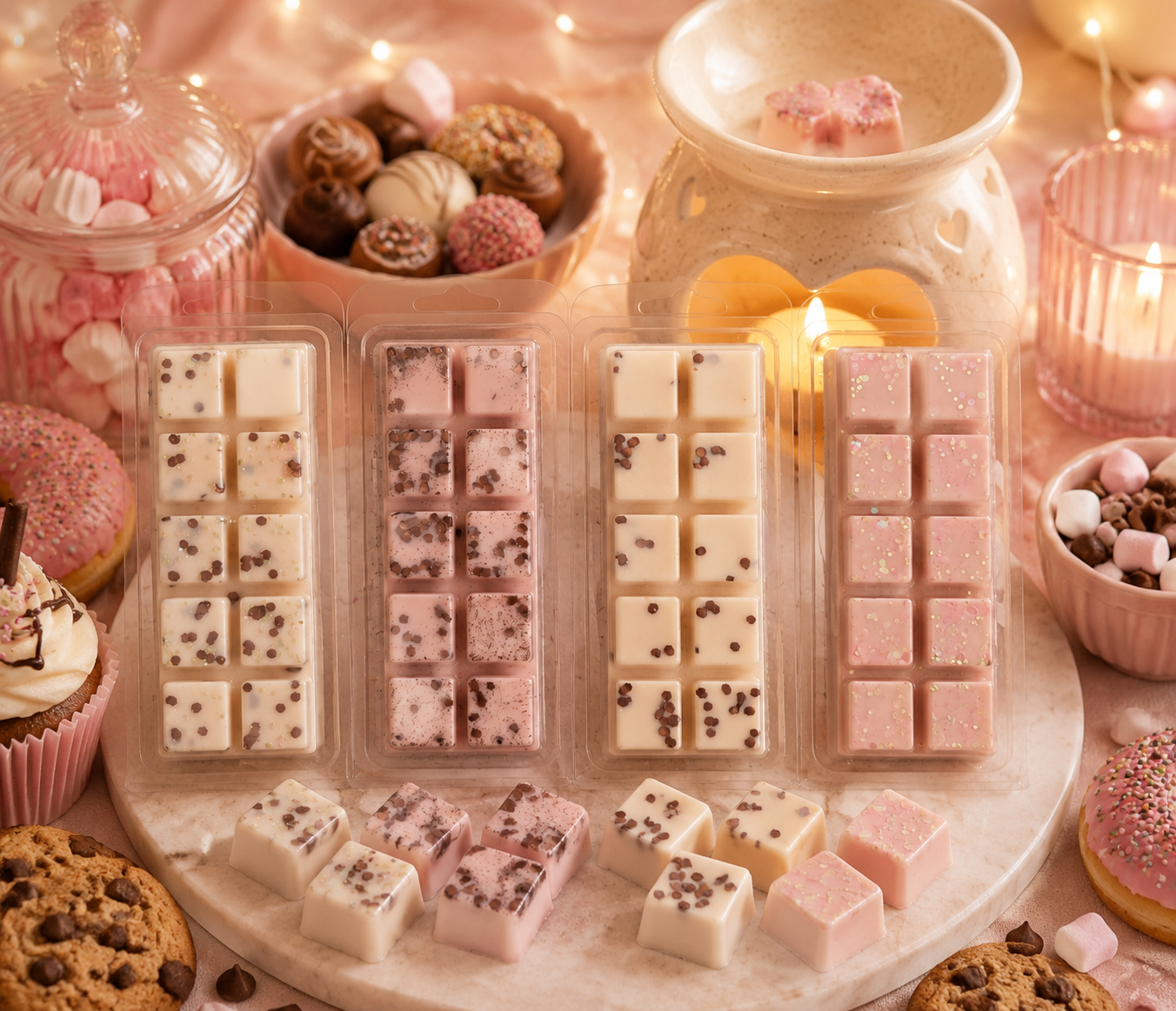 Mystery Sweet Treats Wax Melt Bar Bundle | Strong Scented Soy Wax Melts UK