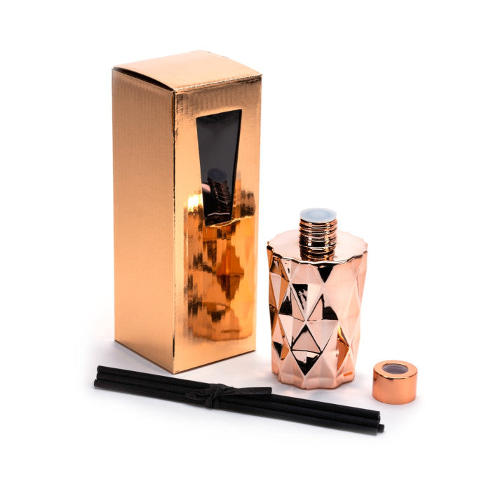 Rose Gold Diamond Reed Diffuser Gift Set