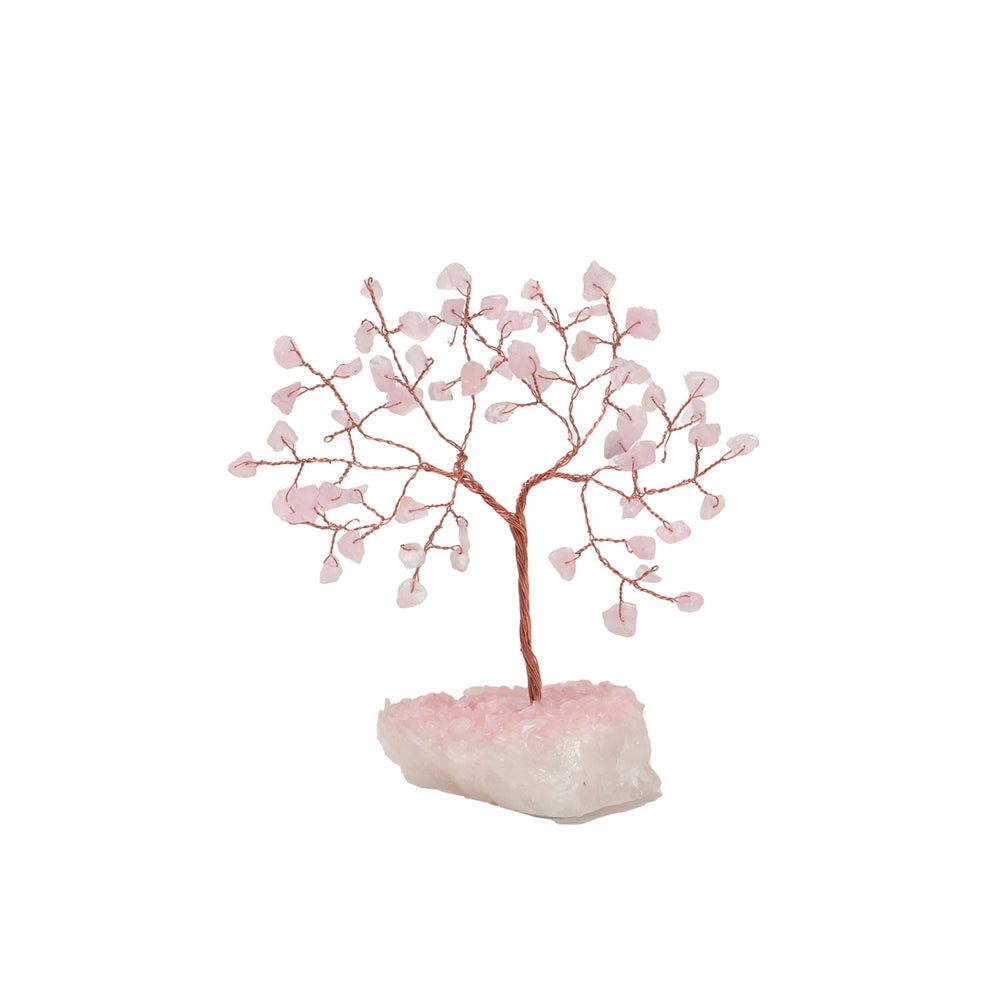 Small Gemstone Tree - Rose Quartz