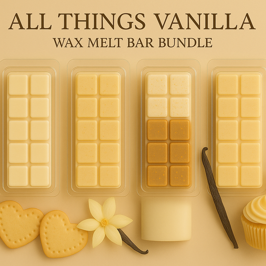 All Things Vanilla Wax Melt Bar Bundle