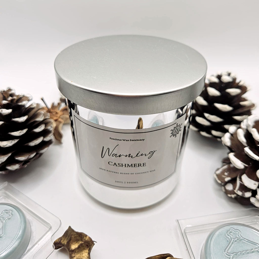 Warming Cashmere Silver Vogue Candle