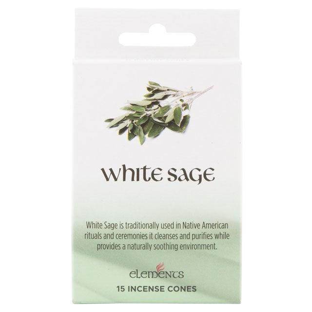 White Sage Incense Cones - Precious Wax Sanctuary