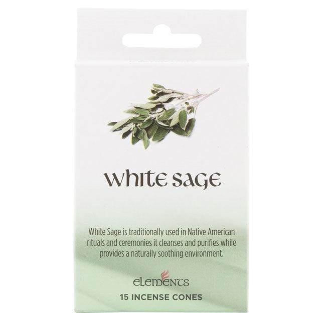 White Sage Incense Cones - Precious Wax Sanctuary